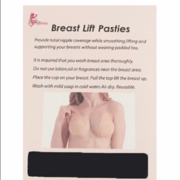 ‼️ Breast Lift Pasties Nipple Covers Sticky Bra - Picture 4 of 7
